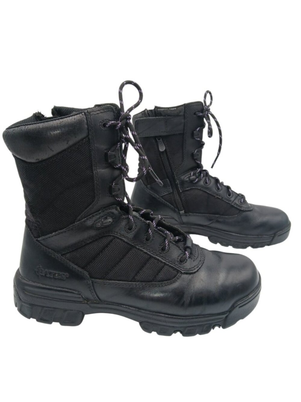 Bates E02263 Tactical Sport 8" Side Zip Composite Toe Boots Black 8.5 M